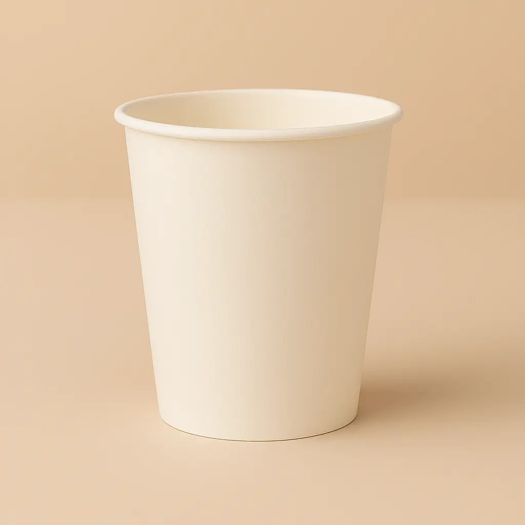 8oz Beyaz Karton Bardak
